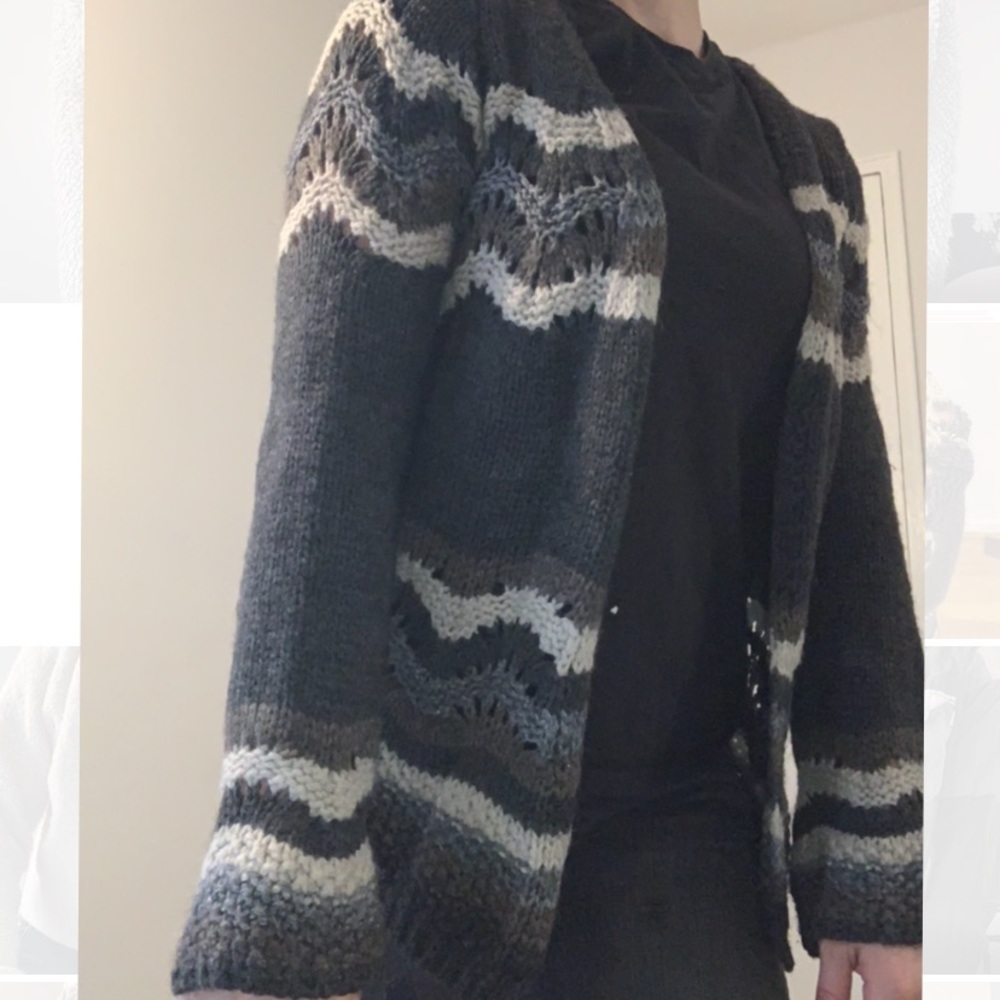 Knit cardigan